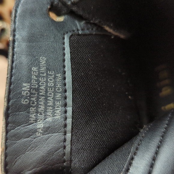 NEW Gianni Bini Combat Boots Animal Print Women Size 6.5 Leopard cheetah - Picture 5 of 7